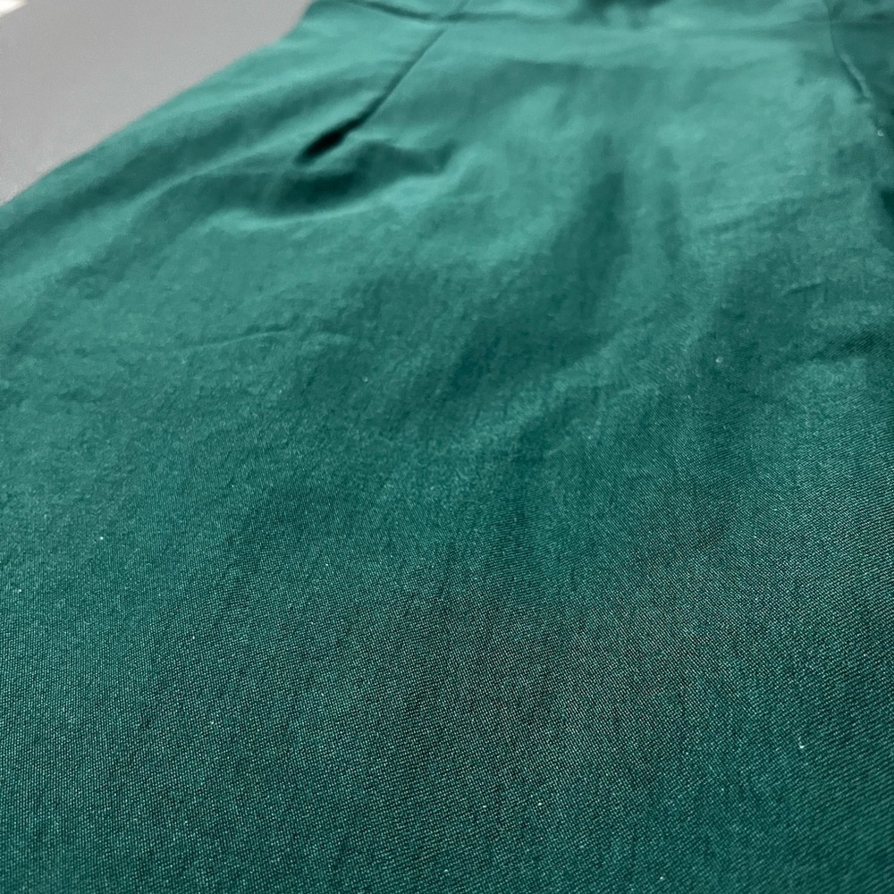 DARK green strappy Nasty Gal dress - stretchy, deep green, emerald, mini - Picture 2 of 5